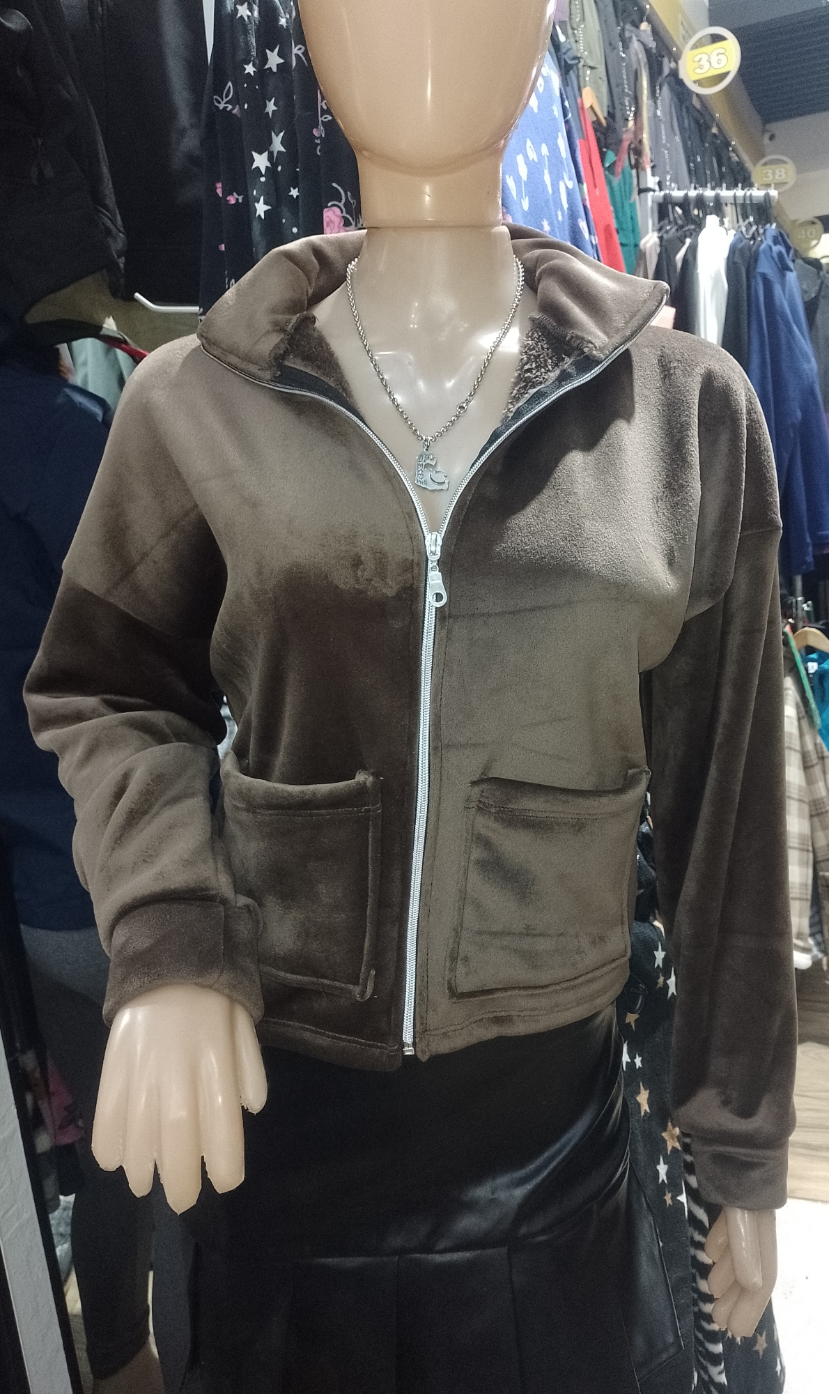 Campera Plus con Piel - Imagen 3