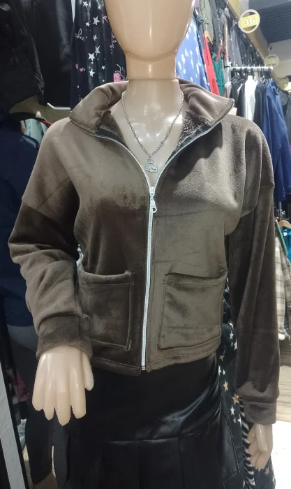 Campera Plus con Piel
