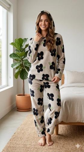 Pijamas de Polar con Capucha - Miniatura 2