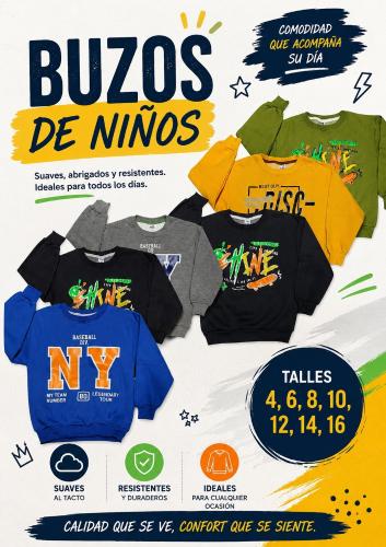 Buzos de Nenes Friza Invisible Peinado
