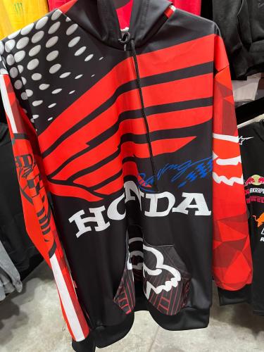 Buzo Canguro con Capucha Honda Fox