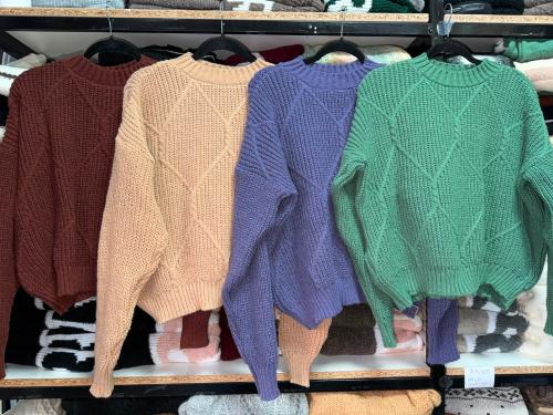 Sweater Oversize Amplio Friz Doble - Miniatura 2