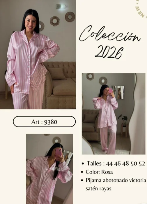 Pijama Saten- Símil Victoria