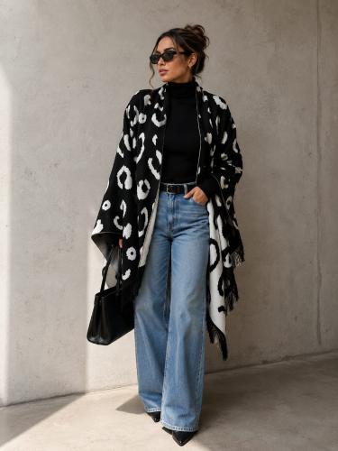 Ruana Animal Print