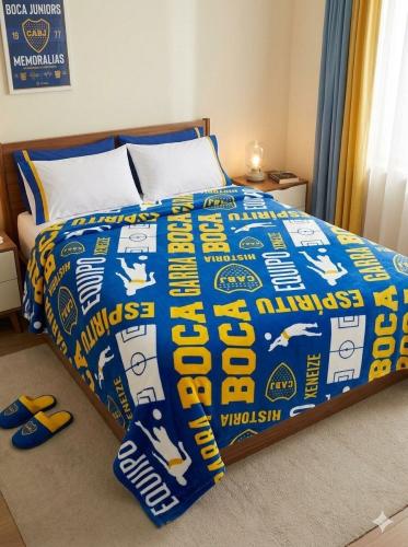 Manta de Piel de River y Boca