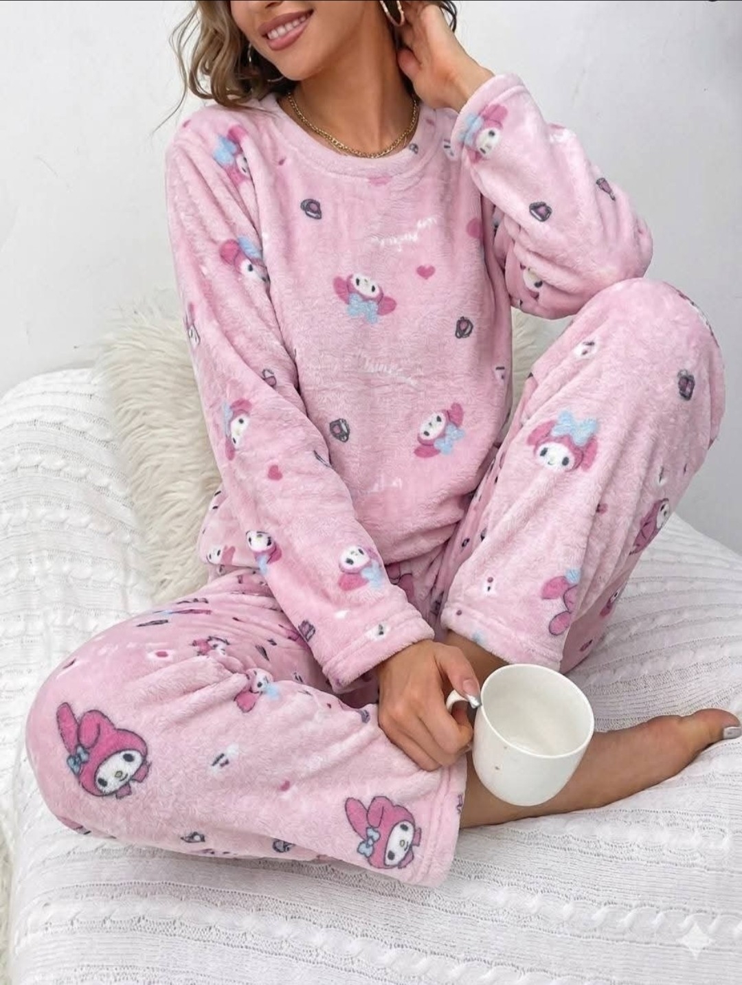Conjunto Pijama Ludmila Importado - Imagen 2