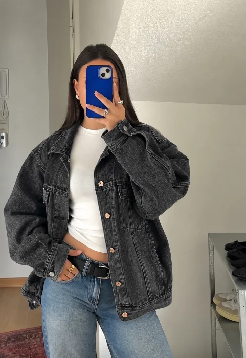 Campera Jean Oversize