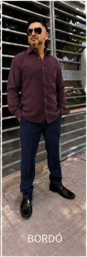 Camisa Corderoy Hombre - Miniatura 5