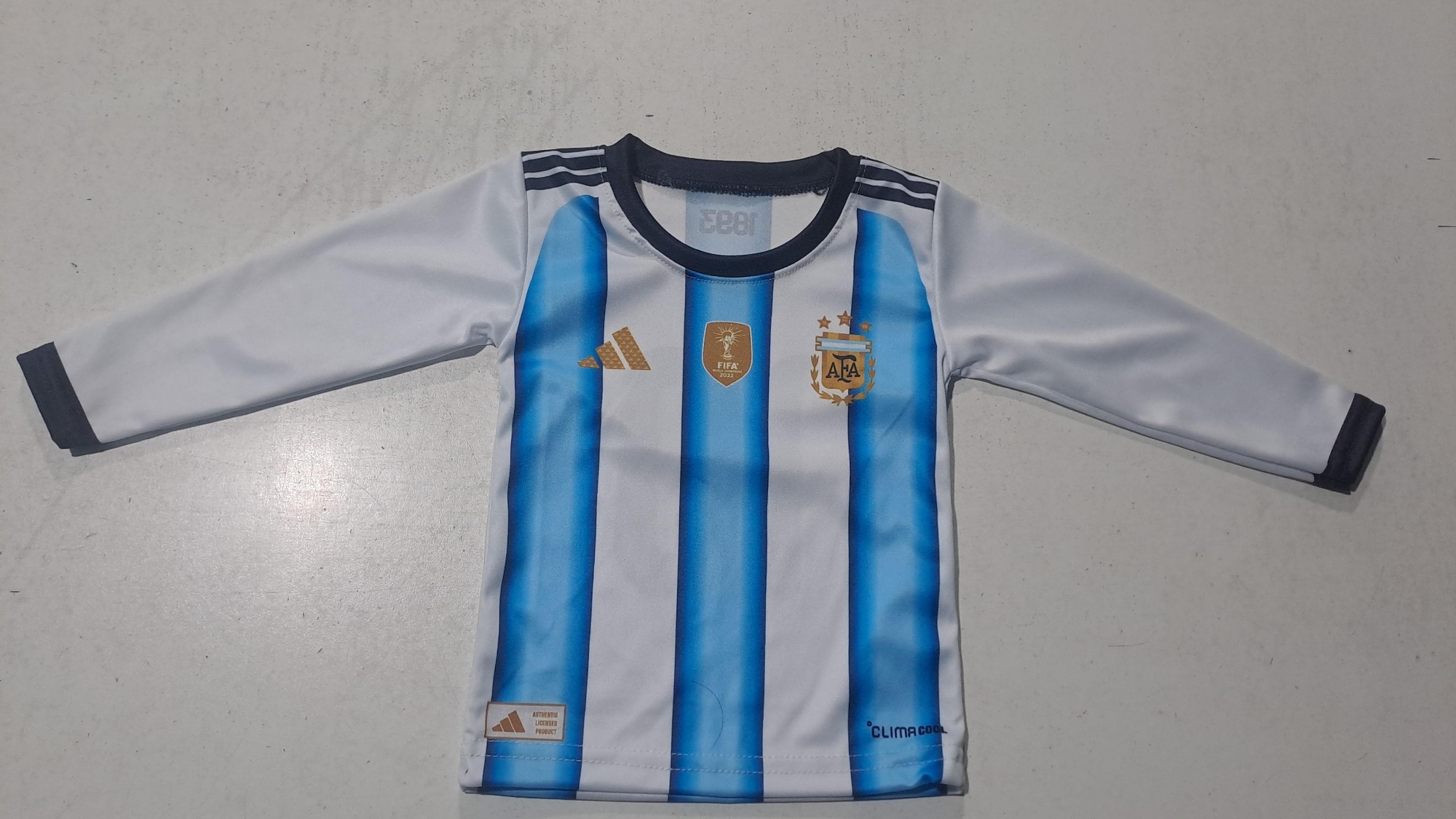 Camiseta Argentina Bebé Mangas Largas - Imagen 3