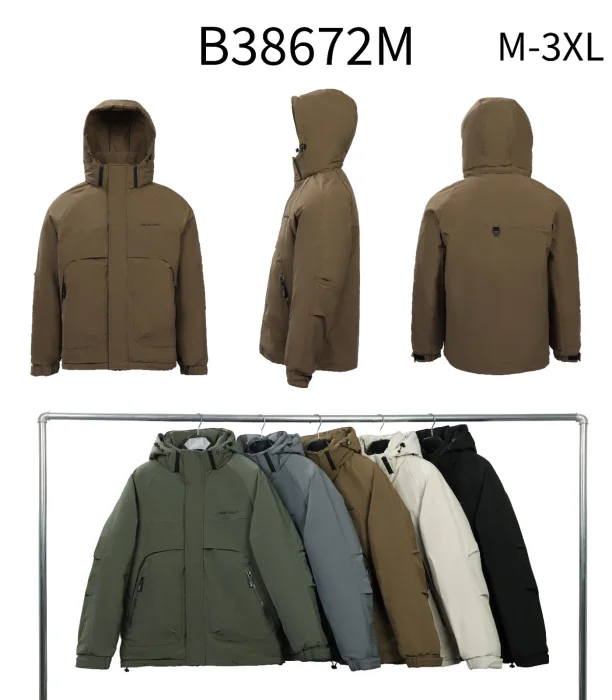 Campera Impermeable con Piel _ Yd