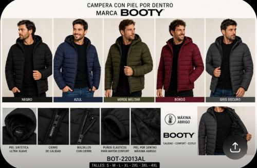 Campera Booty con Piel