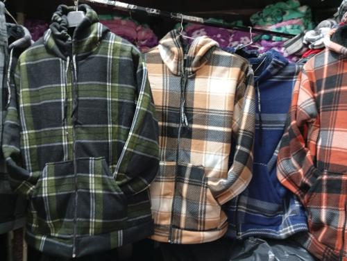 Camperas Polar con Corderito Leñadora Varios Colores