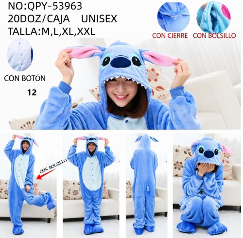Kigorumi Entero Pijama Adultos Stich