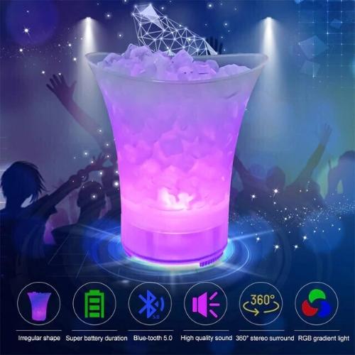 Frapera con Luz Led y Parlante - Miniatura 3