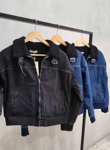 Bomber con Corderito Negro
