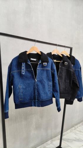 Bomber con Corderito Negro - Miniatura 4