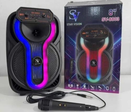 Parlante Bluetooth 8" Star Vision