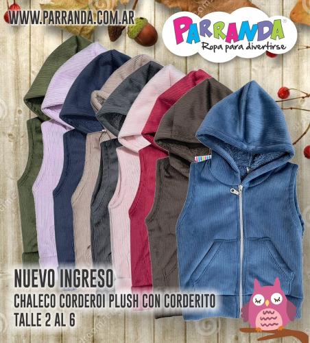 Chalecos Bebe Corderoi Plush con Corderito - Miniatura 2