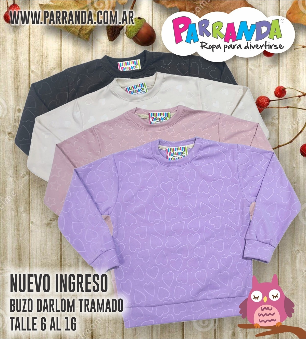 Buzos Darlom Tramado Niña - Imagen 2