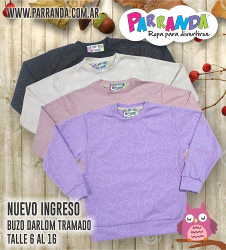 Buzos Darlom Tramado Niña - Miniatura 2
