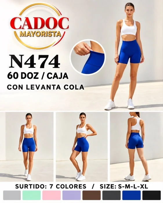 Short con Frunce
