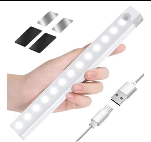 Luz Led con Sensor Recargable 30 Cm - Miniatura 2