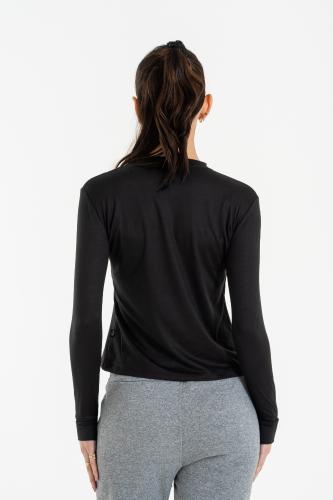 Camiseta Térmica C/pasadedo Negro - Miniatura 4