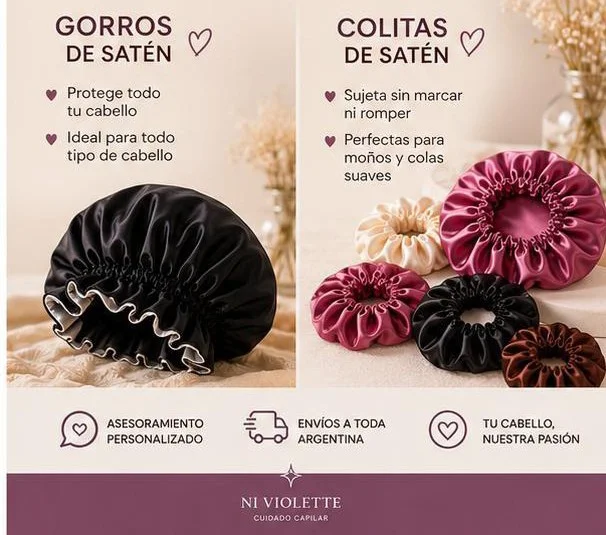 Cofia en Saten
