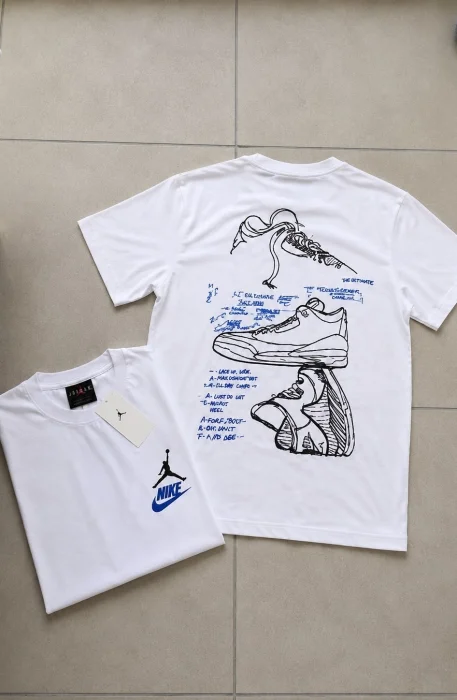 Remeras Nik Jordann Algodón Peinado