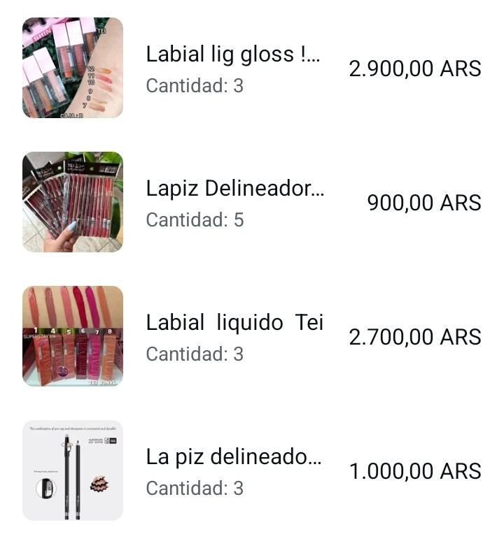 Combo Emprendedor   de Maquillaje Tei Aprobado por Anmat - Imagen 2
