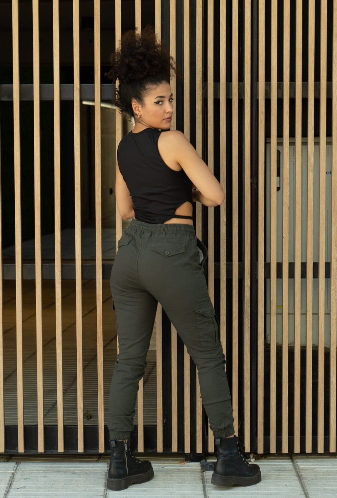 Jogger Cargo Verde - Imagen 2