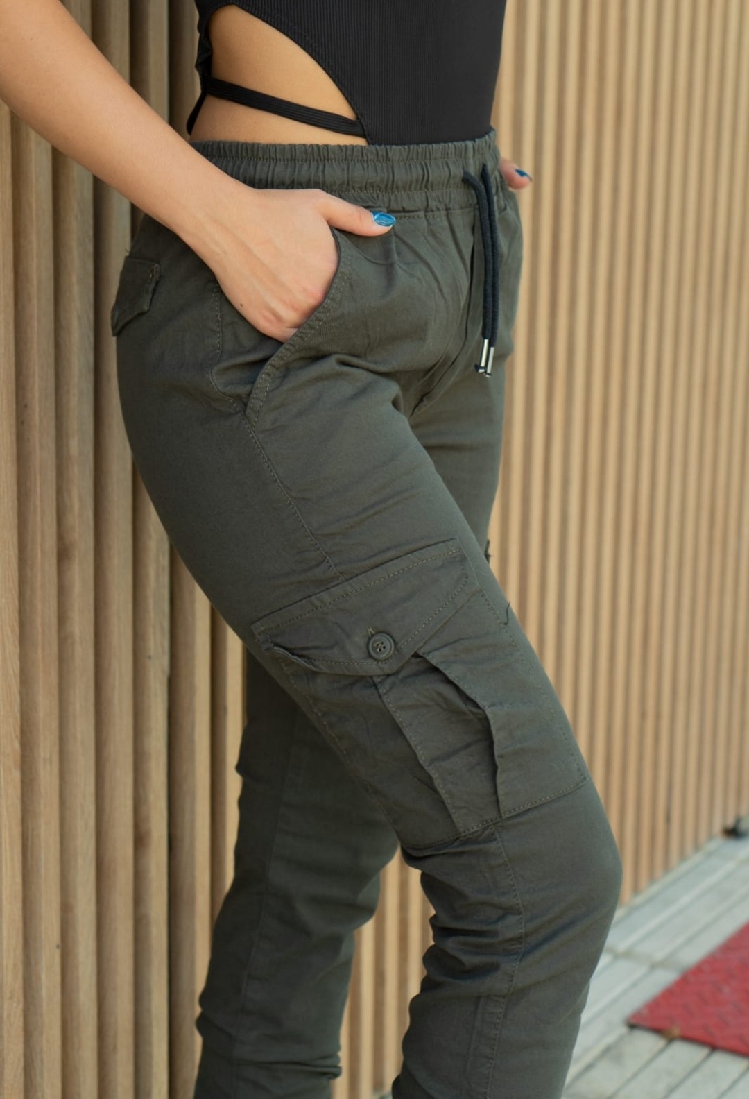 Jogger Cargo Verde - Imagen 3