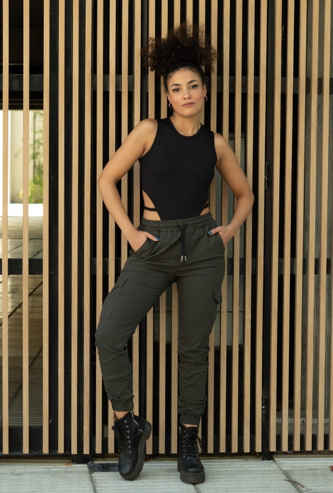Jogger Cargo Verde - Imagen 5