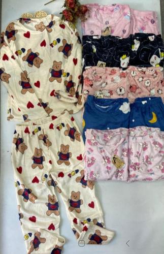 Conjunto  Pijama Polar Soft  Importadas  M/l Xl/xxl - Miniatura 2