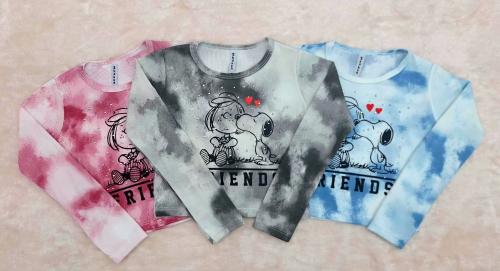 Camiseta Batik Snoopy Friends + Strass