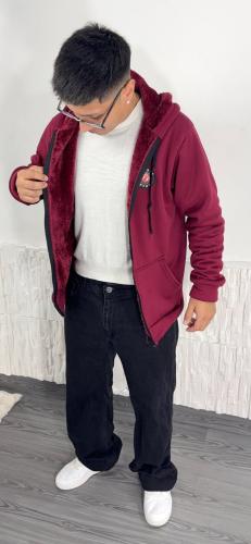 Camperas de Hombre con Piel - Miniatura 2
