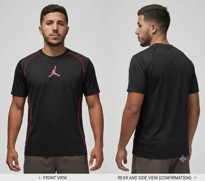 Remera Jordn con Envivados