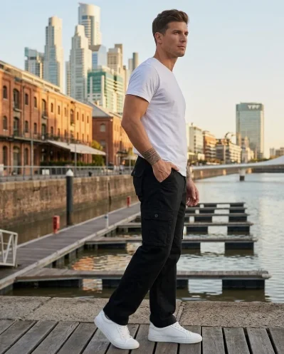 Pantalon Cargo Hombre hasta Talle 60