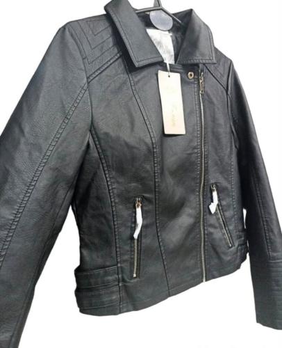 Chaqueta Motoquera Ecocuero Importado Talles 3xl 4xl 5xl 6xl - Miniatura 3