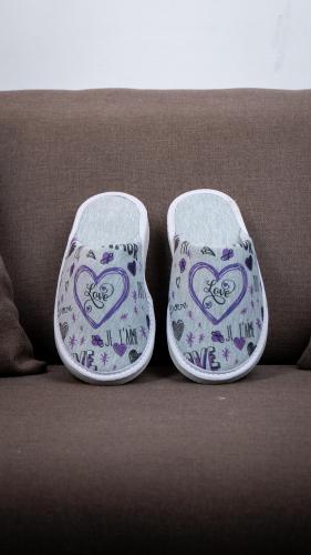 Pantuflas  Nacionales Algodón  Dama - Miniatura 2