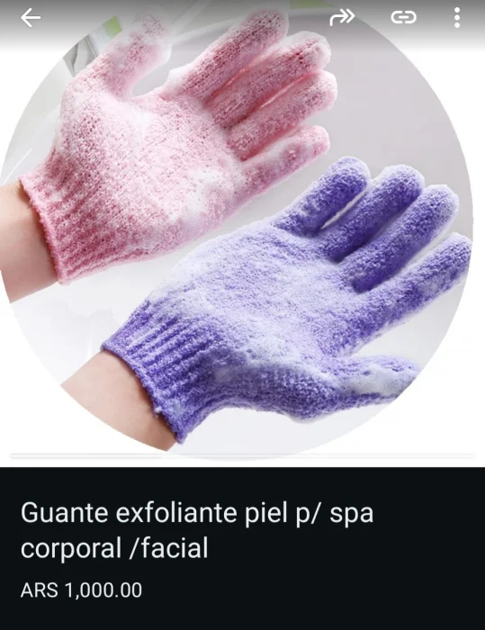 Guante Exfoliante de Limpieza