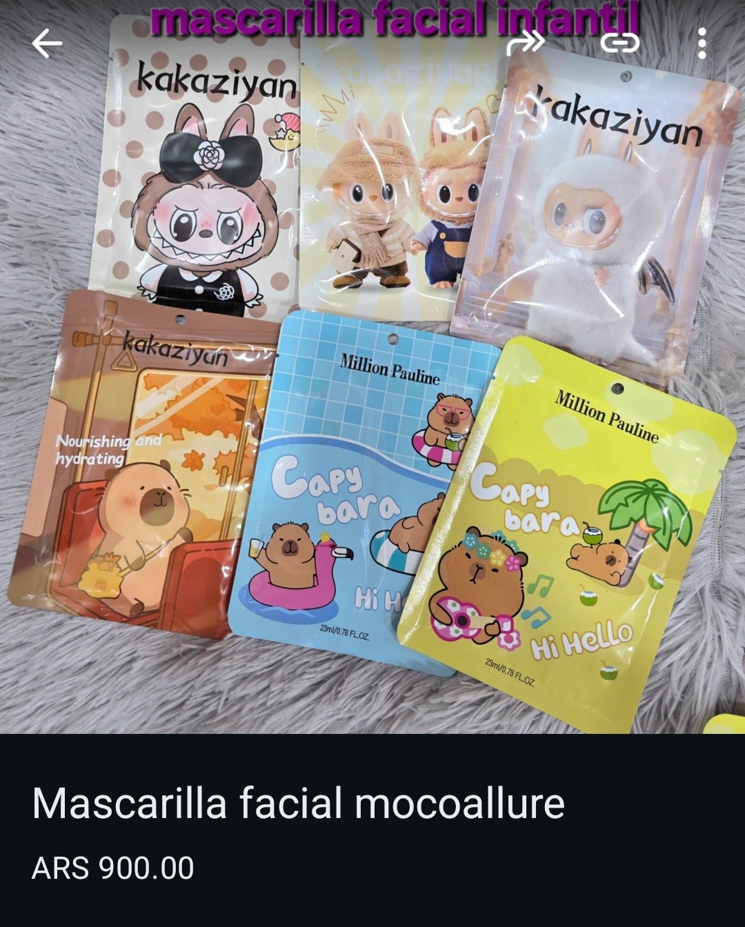 Mascarilla Facial  Kawii - Imagen 2