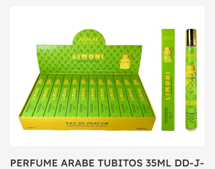 Perfume Árabe en Tubito de 35 Mil