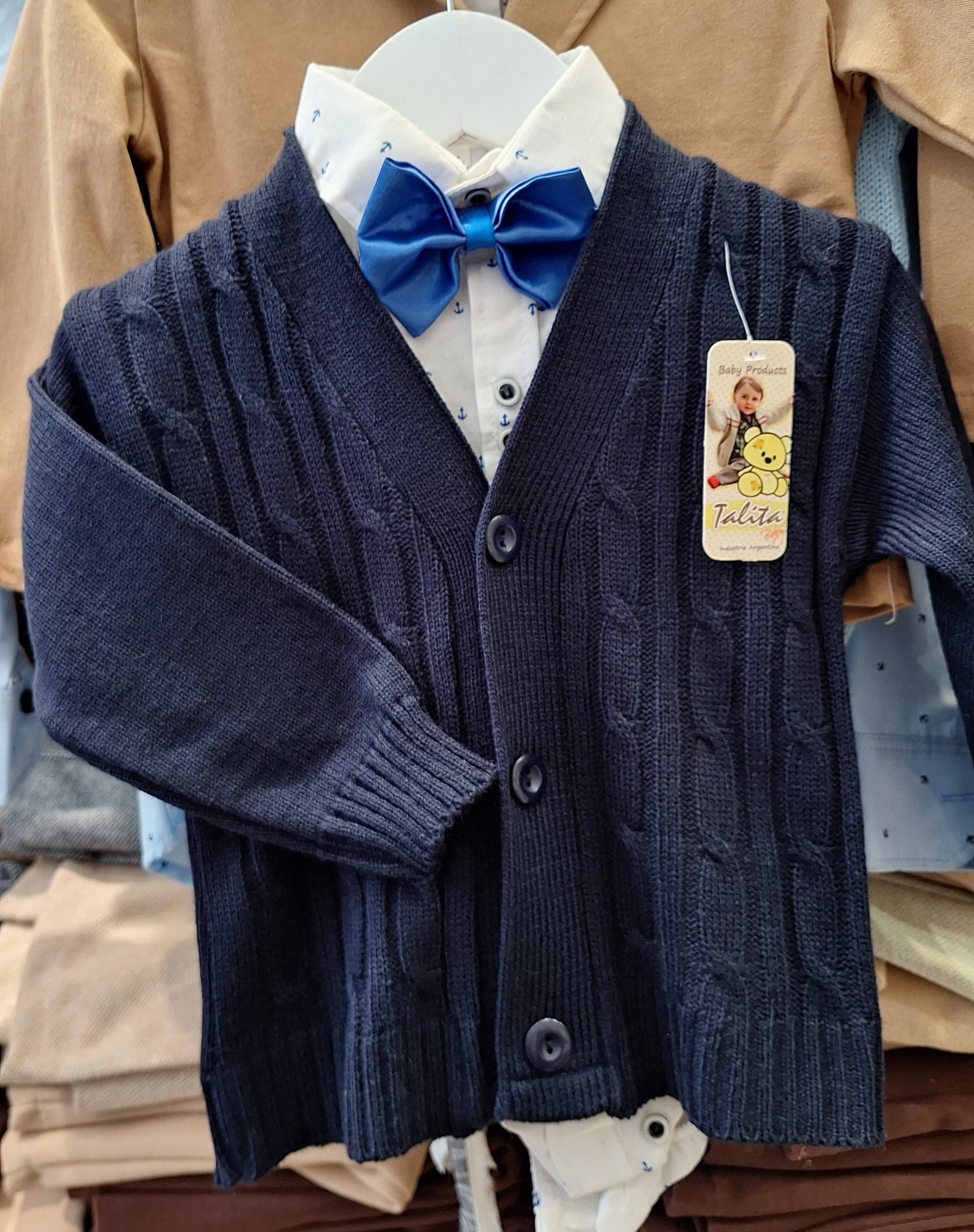 Cardigan de Bebe Trensado - Imagen 3