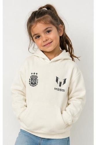 Buzo Canguro Algodon Messi Niño