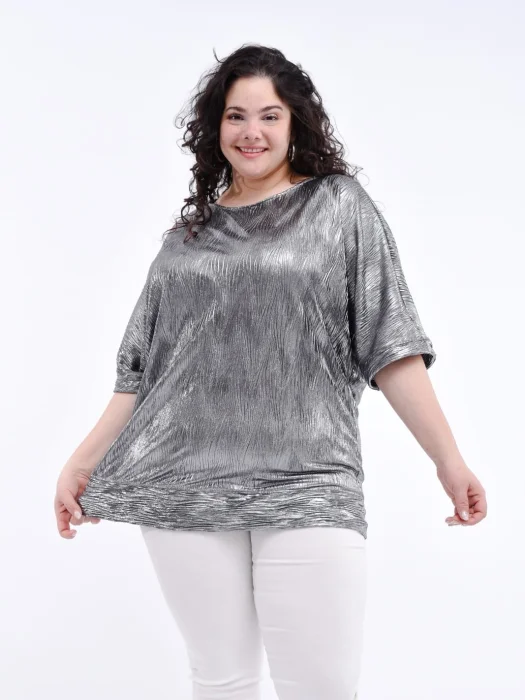 Remeras Plizadas Cerradas