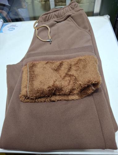 Pantalón de Darlon Recto con Piel