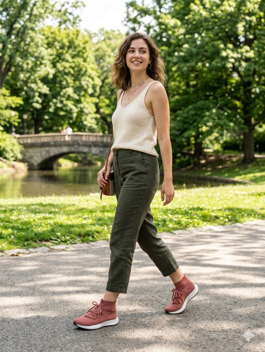 Zapatillas Elastizadas Botitas con Cordones - Imagen 5