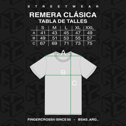 Remera Clasica Recta