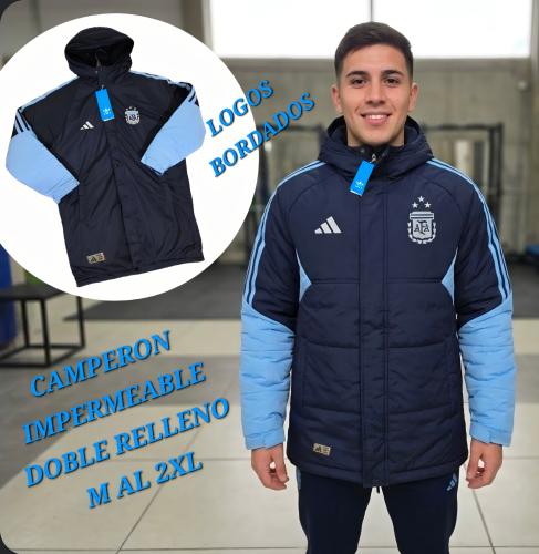 Camperon Afa Argentina Bordado